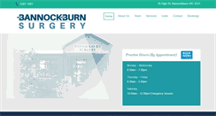 Desktop Screenshot of bannockburnsurgery.com.au